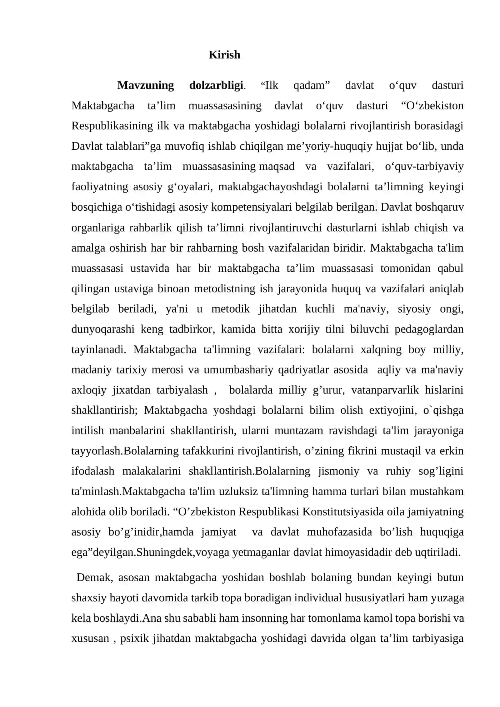 Maktabgacha yoshdagi bolalarda bilish kompetensiyalarini shakllantirish 2