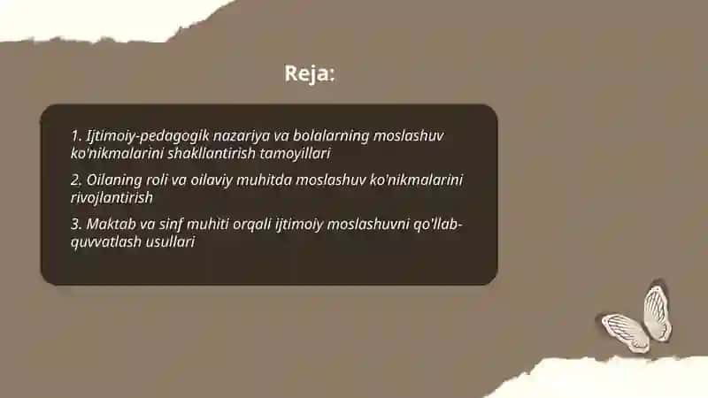 Ijtimoiy pedagogik faoliyatda bolalarning moslashuv ko'nikmalarini shakllantirish 2