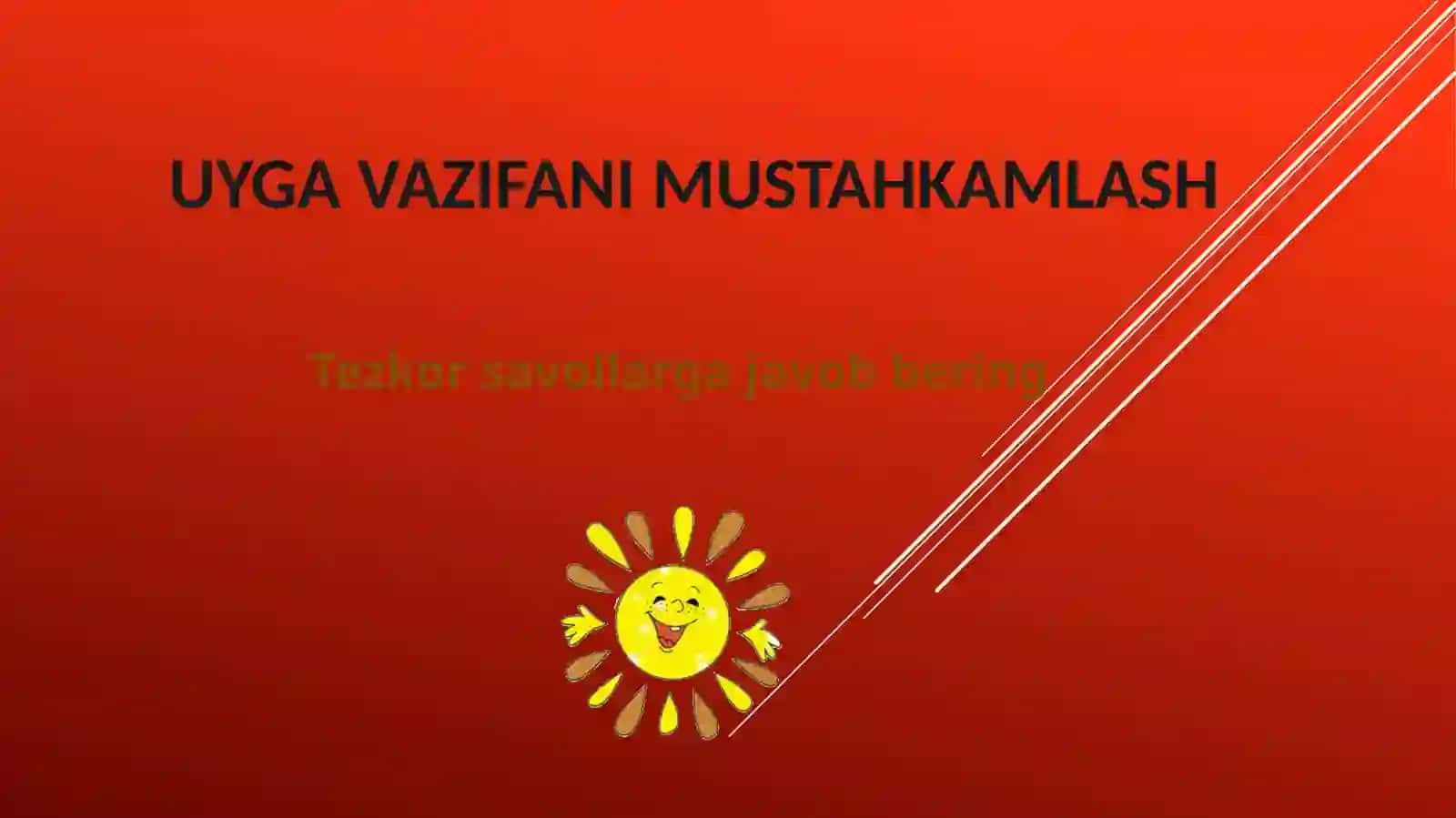 Terining tuzilishi va funksiyasi 2