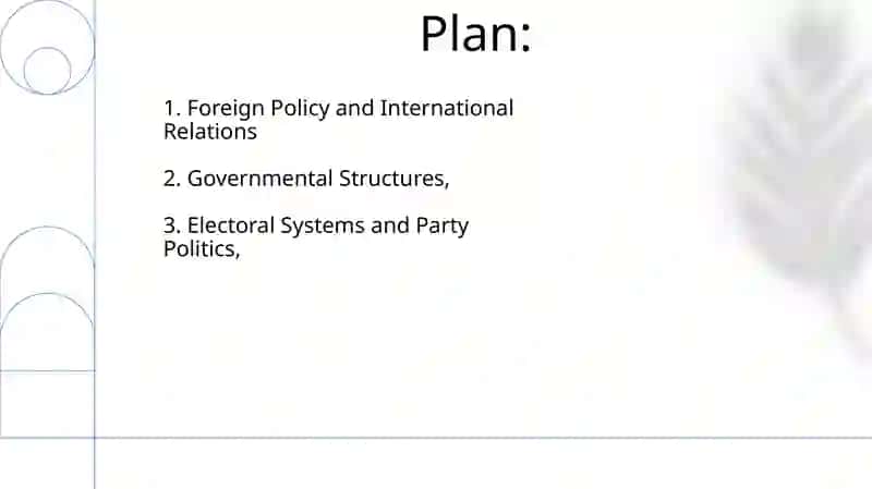 International politics. Comparison between Uzbek and British political system 2
