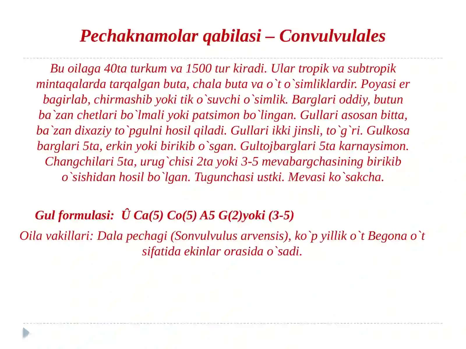BIOTEXNOLOGIYA FAKULTETI BIOLOGIYA YO’NALISHIBIO-BU-23TALABASI 2