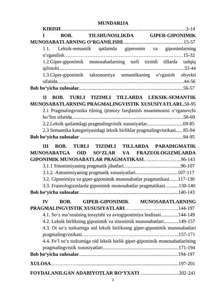 TURLI TIZIMLI TILLARDA GIPER-GIPONIMIK MUNOSABATLARNING PRAGMATIK XUSUSIYATLARI 2