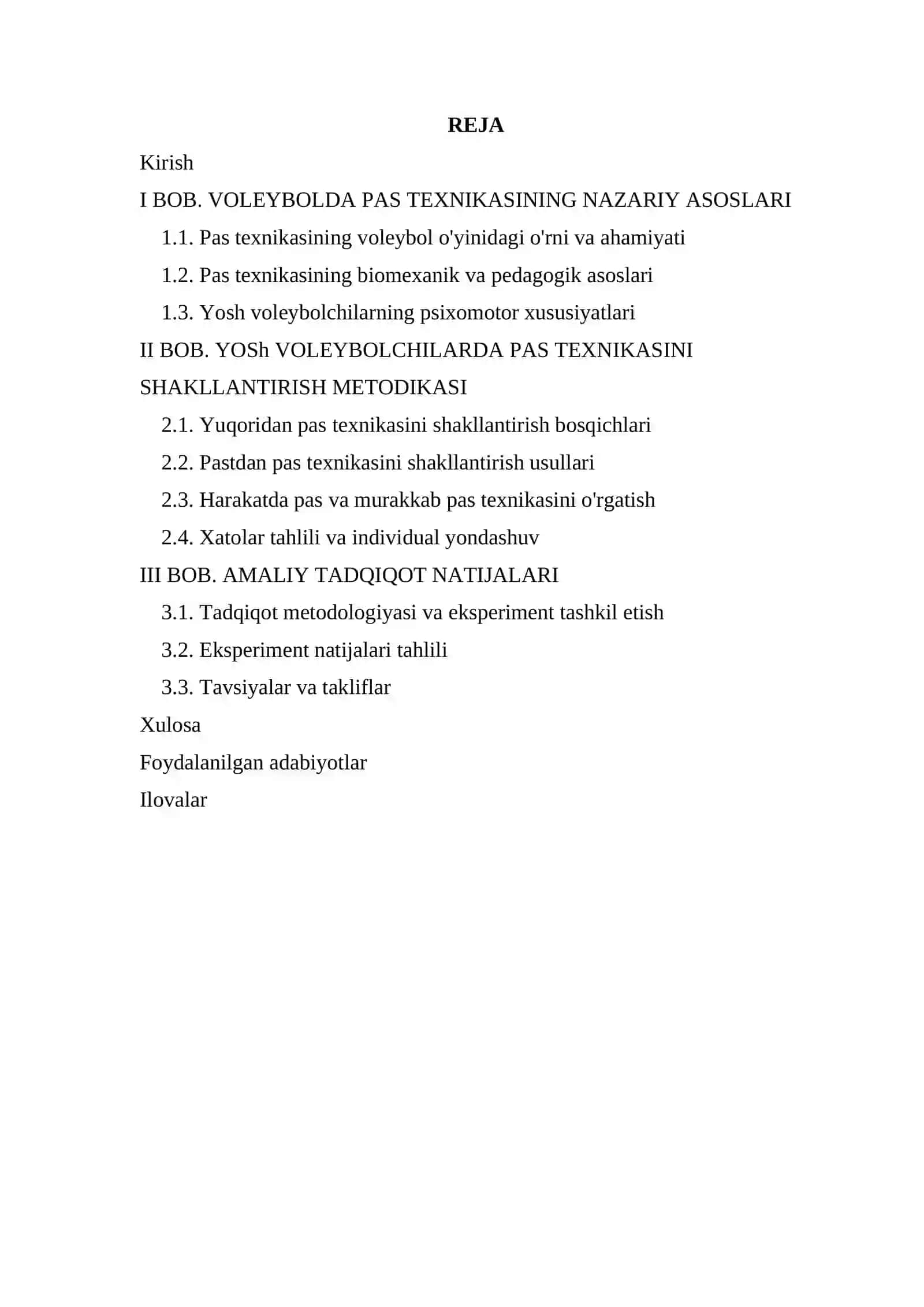 Yosh voleybolchilarda to'pni uzatish (pas) texnikasini shakllantirish 2