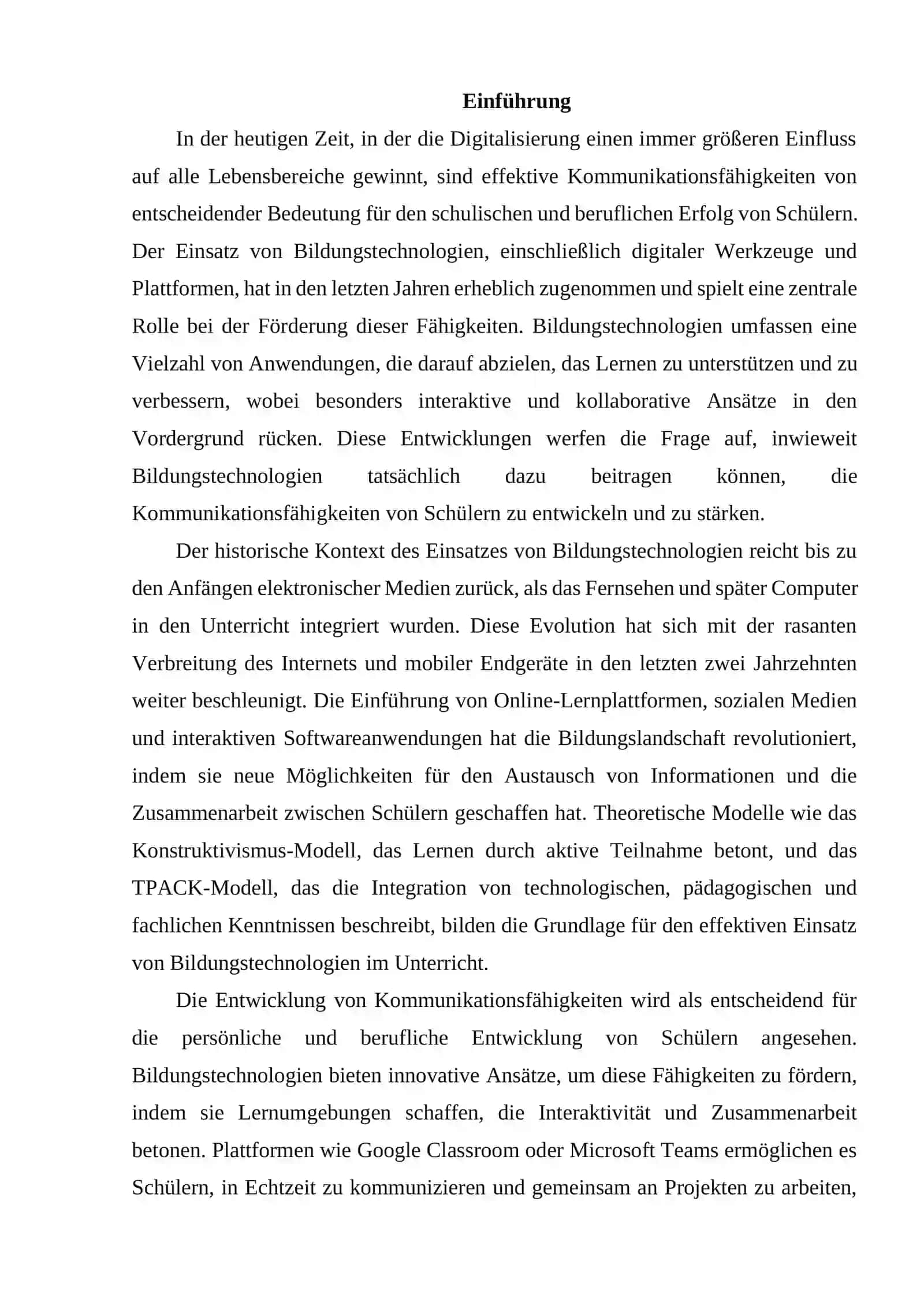 Der Einsatz von Bildungstechnologien bei der Entwicklung der Kommunikationsfähigkeiten von Schülern 2