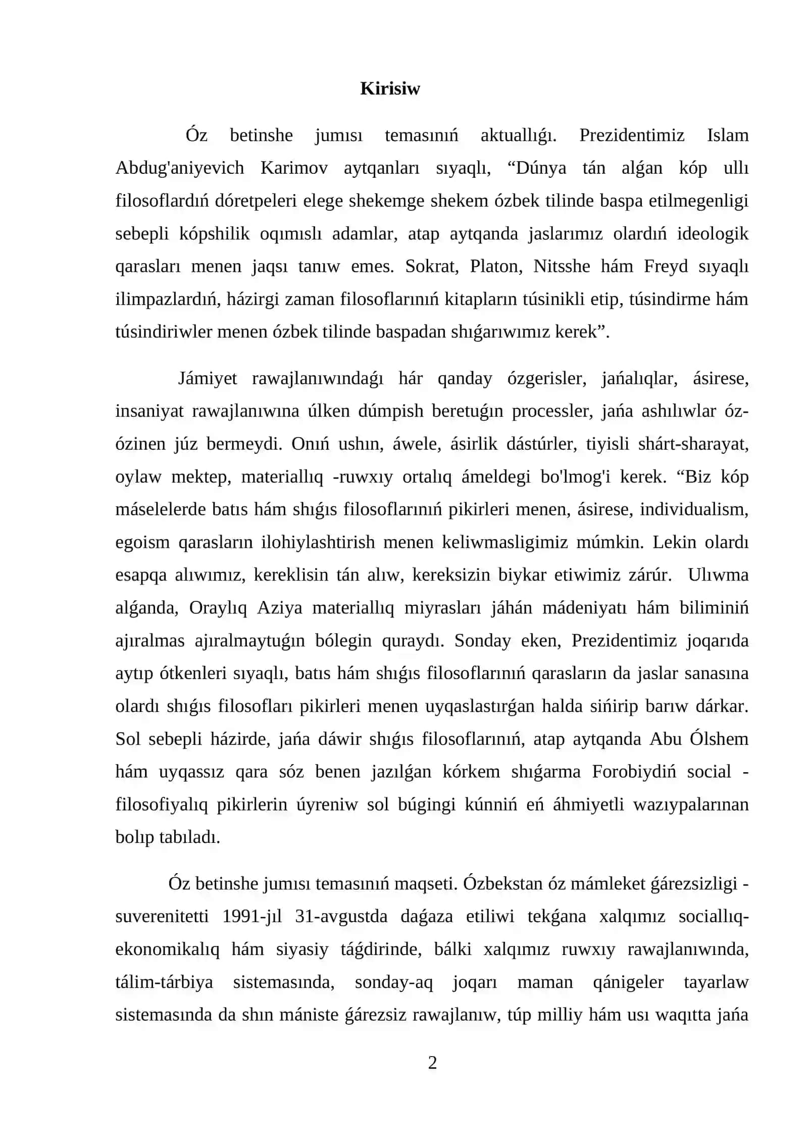 Abu Nasr Forobiydiń social filosofiyalıq qarasları 2