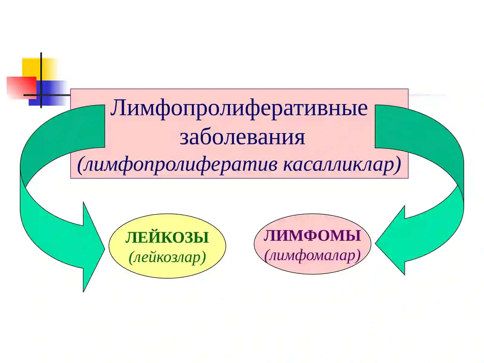 Лимфопролиферативные заболевания(лимфопролифератив касалликлар) 2