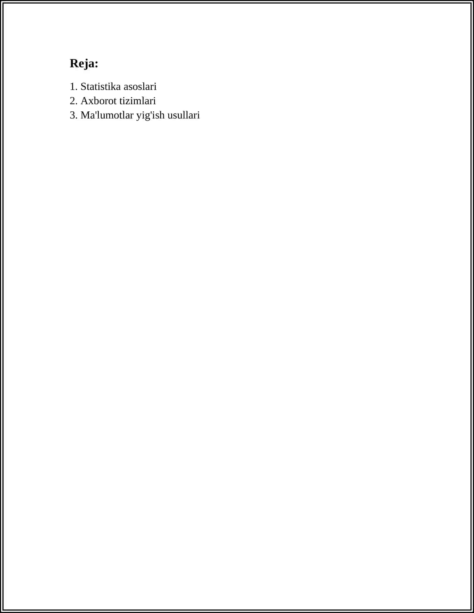 STATISTIK AXBOROT 2