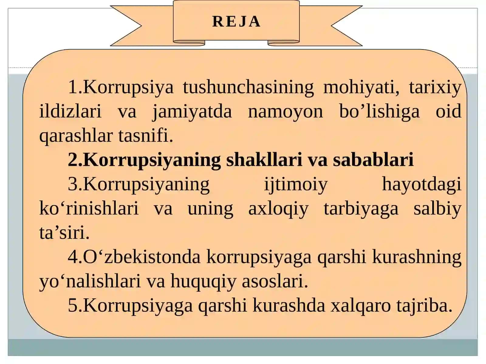 KORRUPSIYANING MOHIYATI, OQIBATLARI VA UNGA QARSHI KURASH MEXANIZMLARI 2