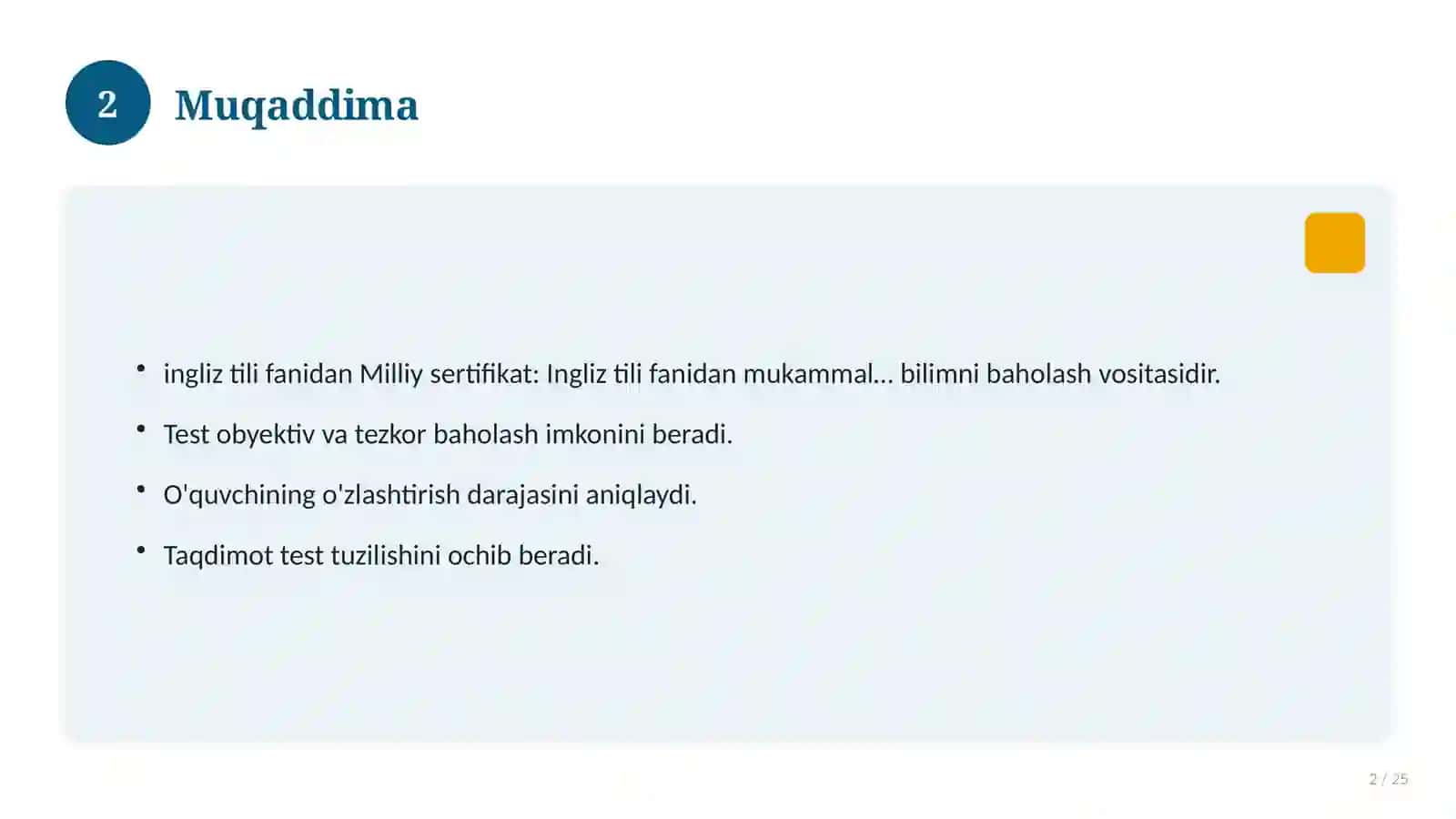 Milliy sertifikat: Ingliz tili fanidan mukammal testlar va tahlillar — 2026 2