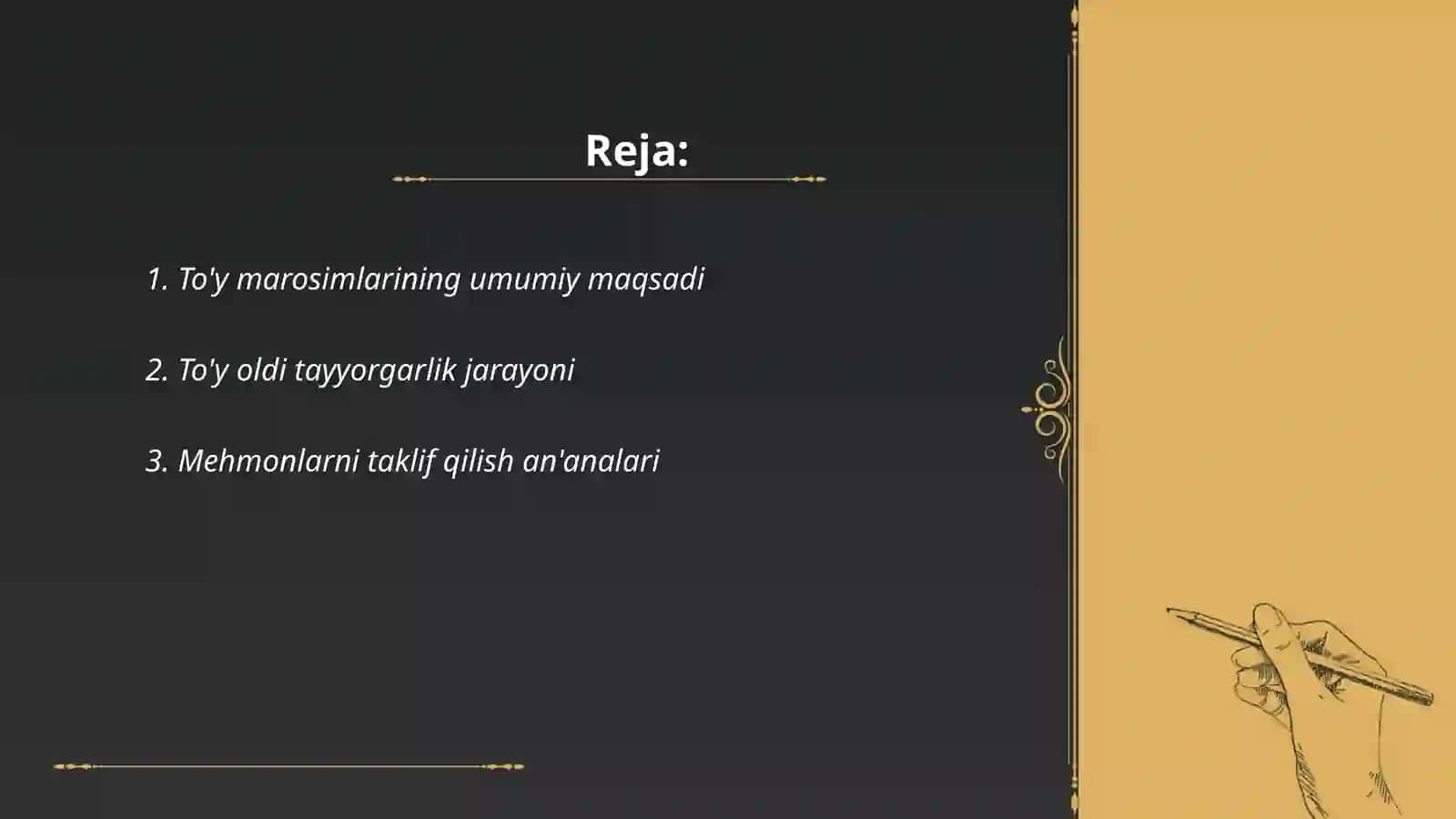 O'zbek va ingliz madaniyatida to'y marosimlarining o'xshash va farqli jihatlari 2