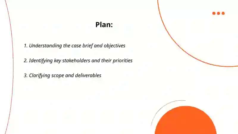 Completing case-study tasks 2