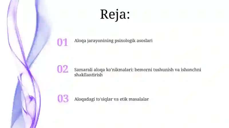 Shifokor va bemor muloqotining psixologik xususiyatlari 2