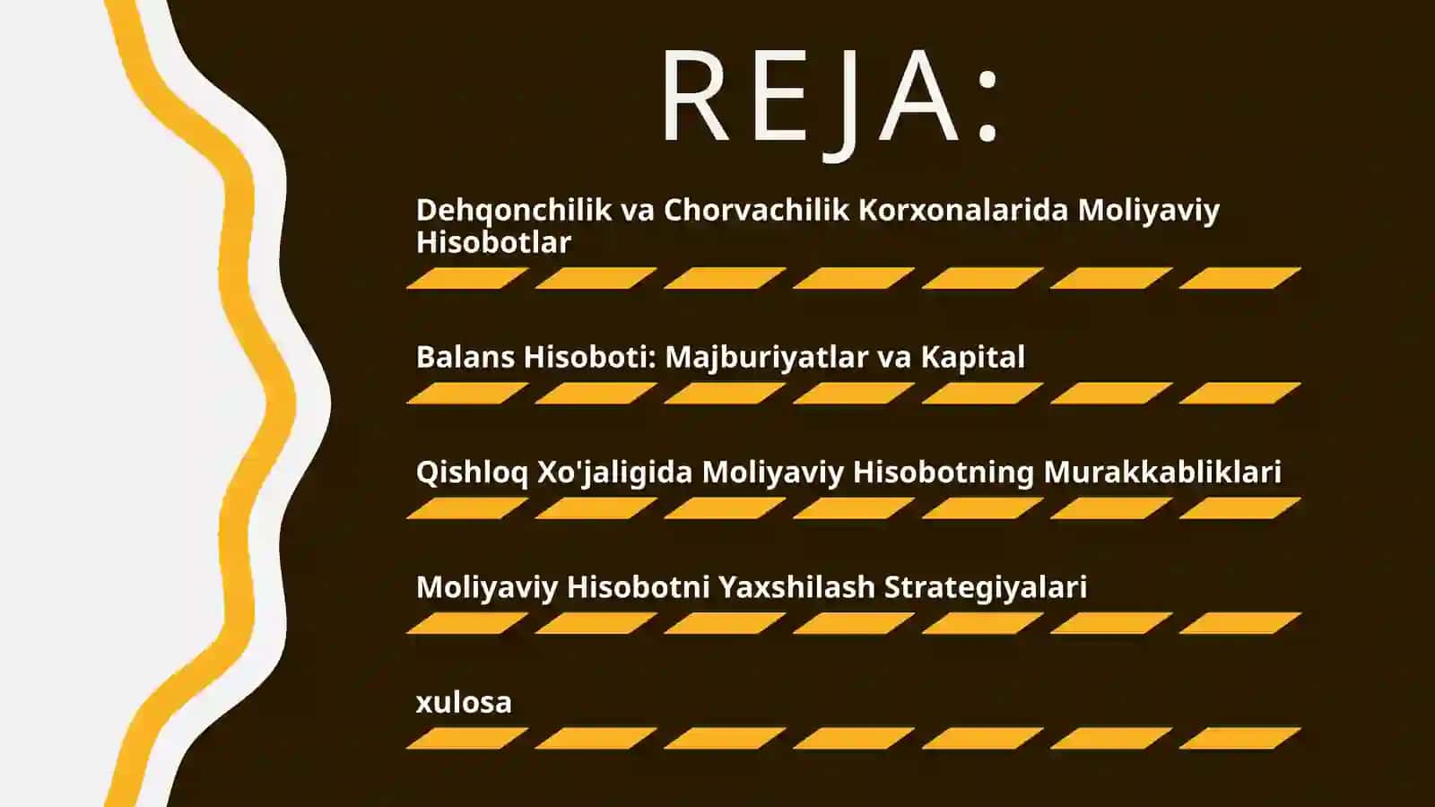 Dehqonchilik va Chorvachilik Korxonalarida Moliyaviy Hisobotlar 2