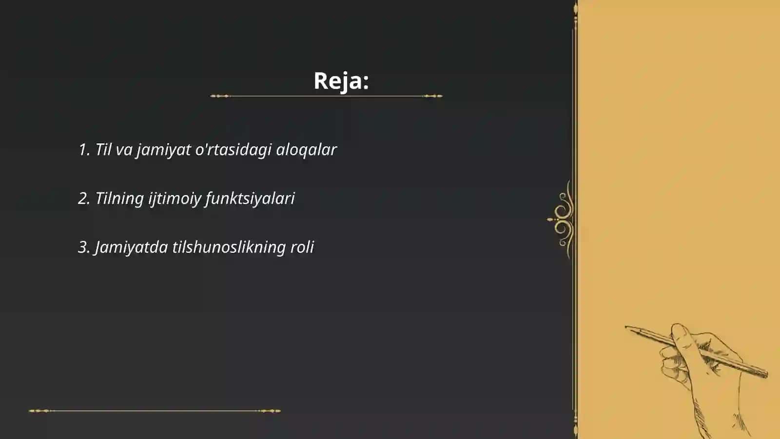 Til va jamiyat darslik 2