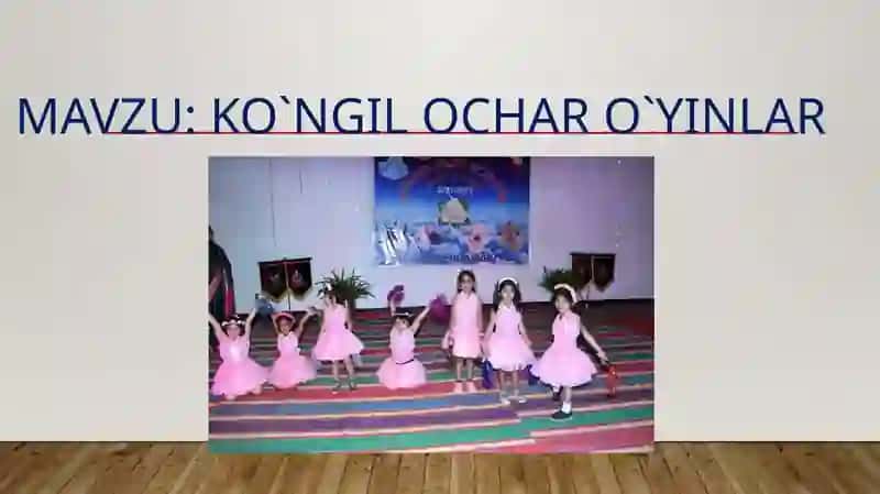KO`NGIL OCHAR O`YINLAR 2
