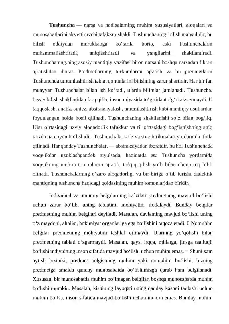 Tushunchalarni Bo'lishning Maqsadi Va Tuzilishi 2