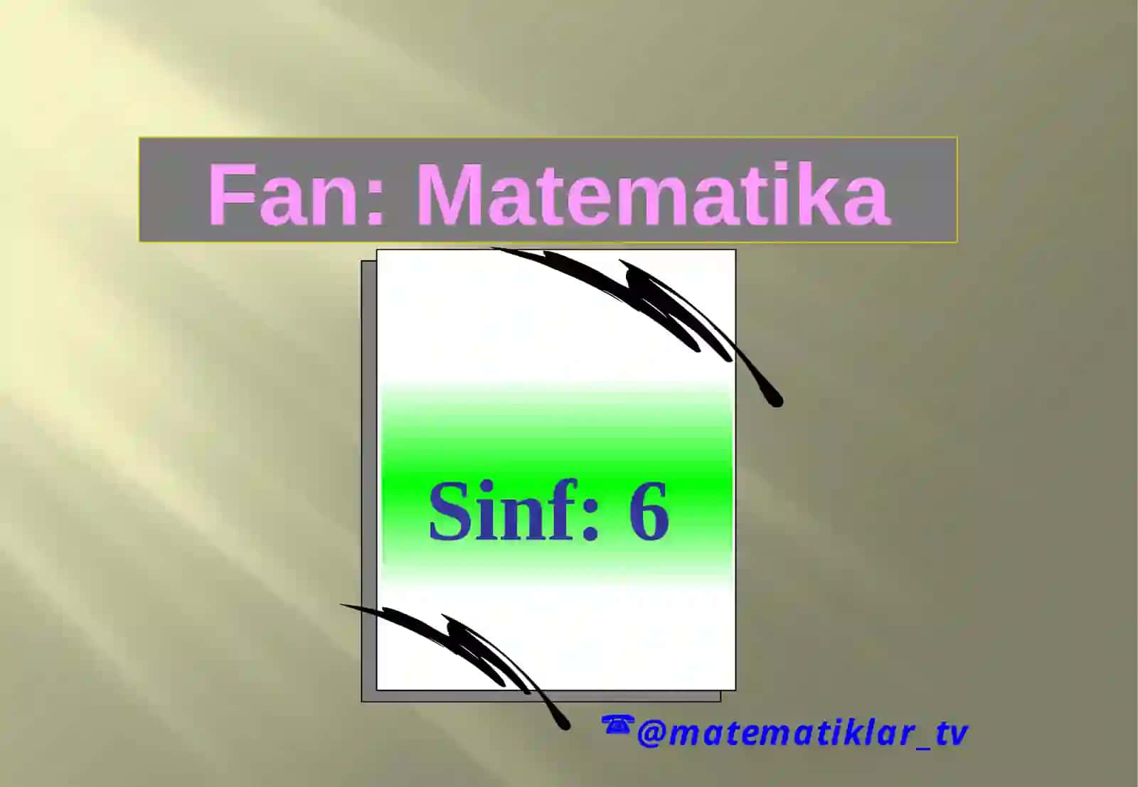 MANFIY SONLARNI QO’SHISH 2