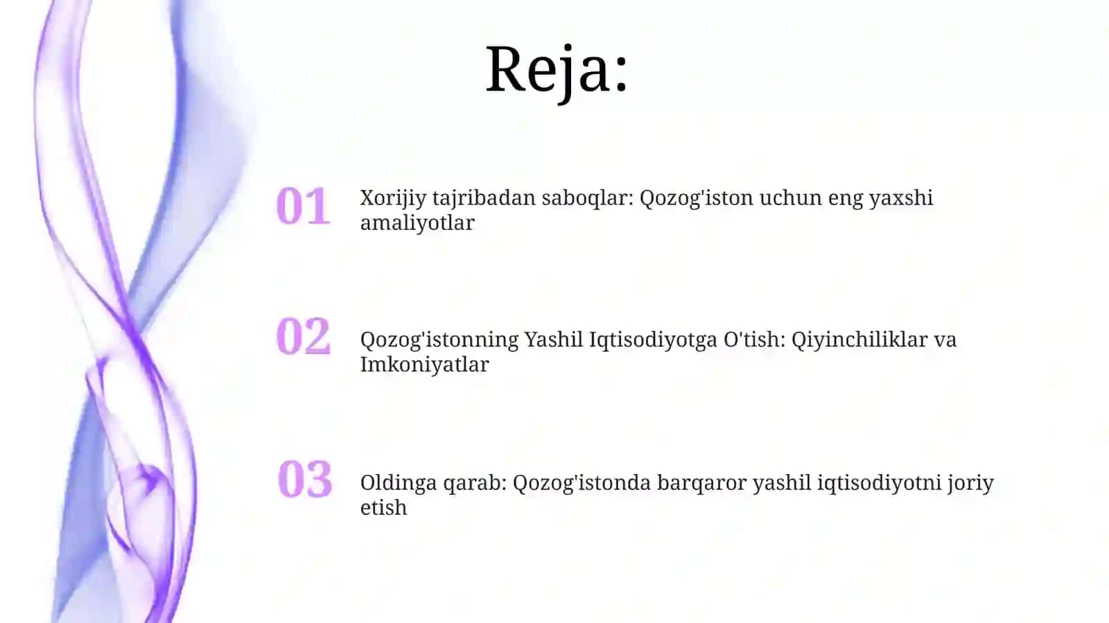 Qozog'istonning Aylanma Iqtisodiyot Amaliyotlari 2