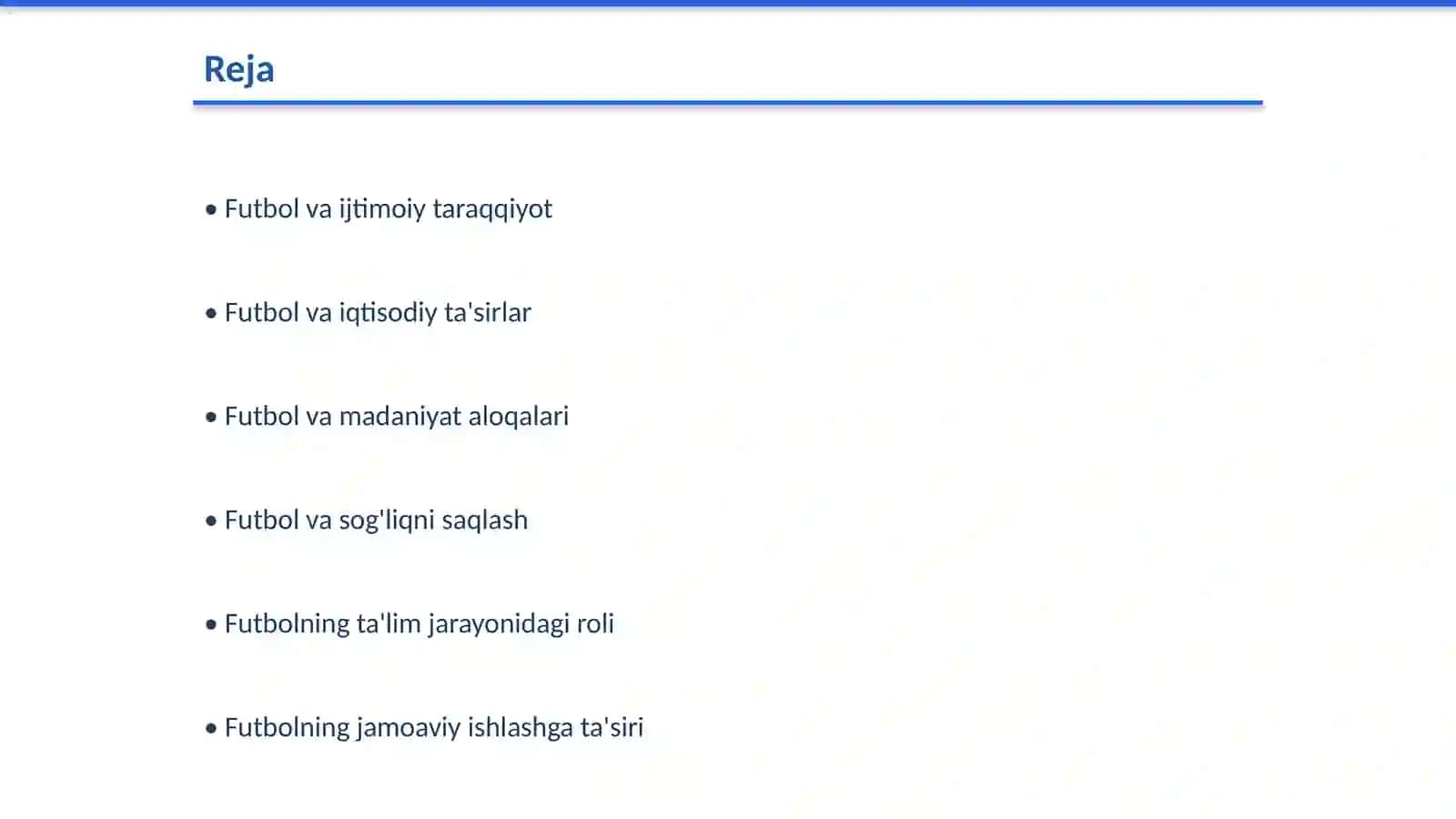 Futbol va ijtimoiy taraqqiyot 2