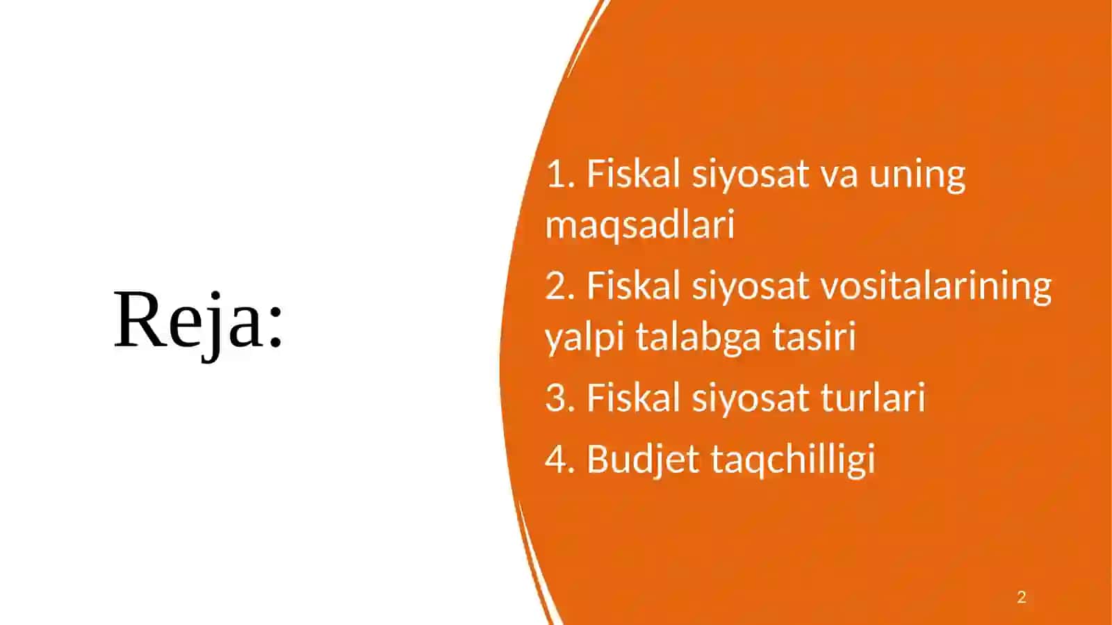 Fiskal siyosat 2