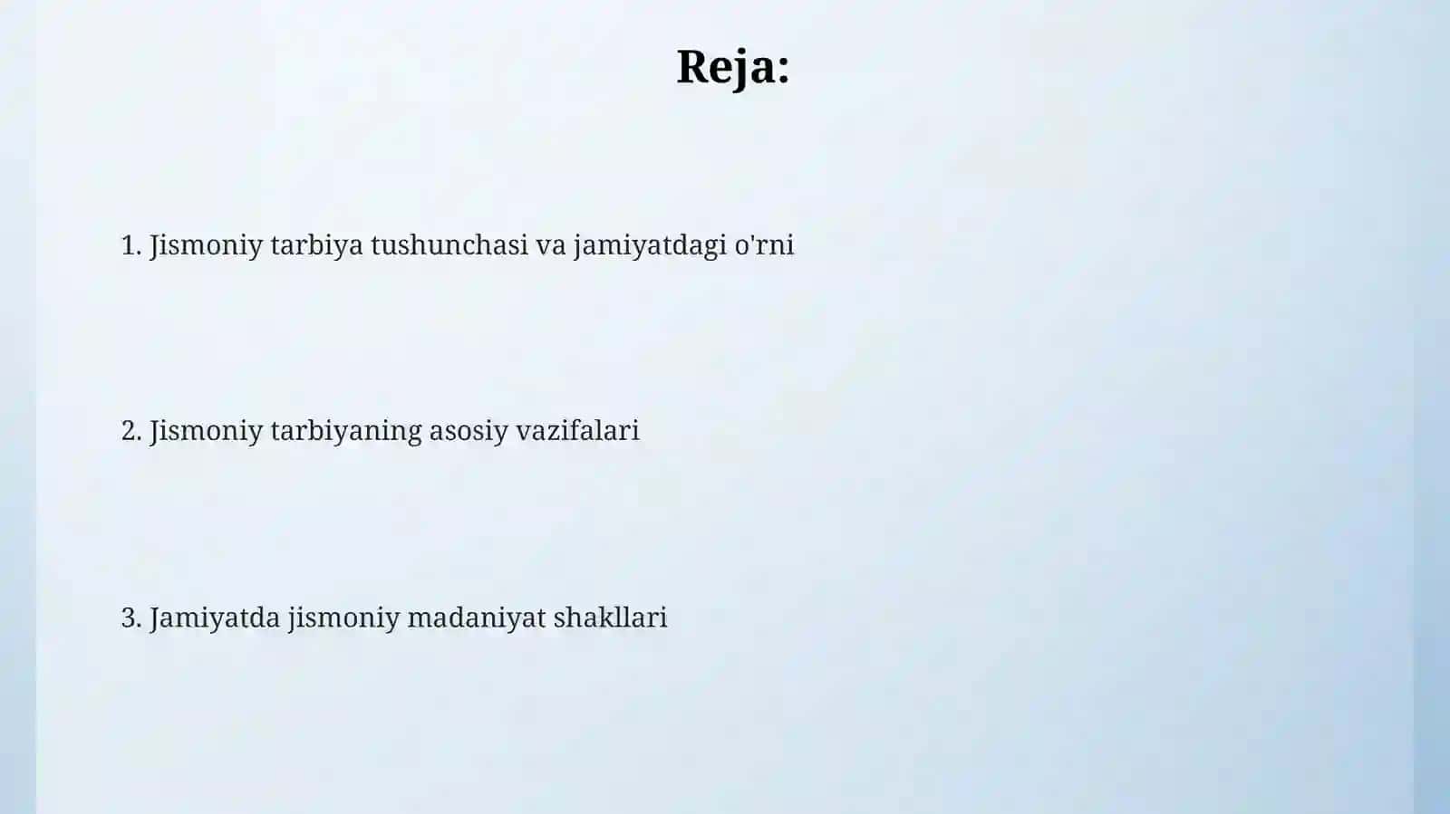 Jismoniy madaniyatning jamiyatdagi vazifalari va shakllari 2