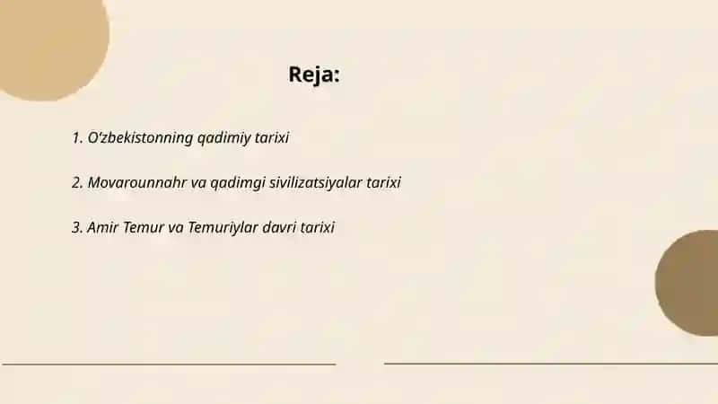 Oʻzbekistonning qadimiy tarixi 2