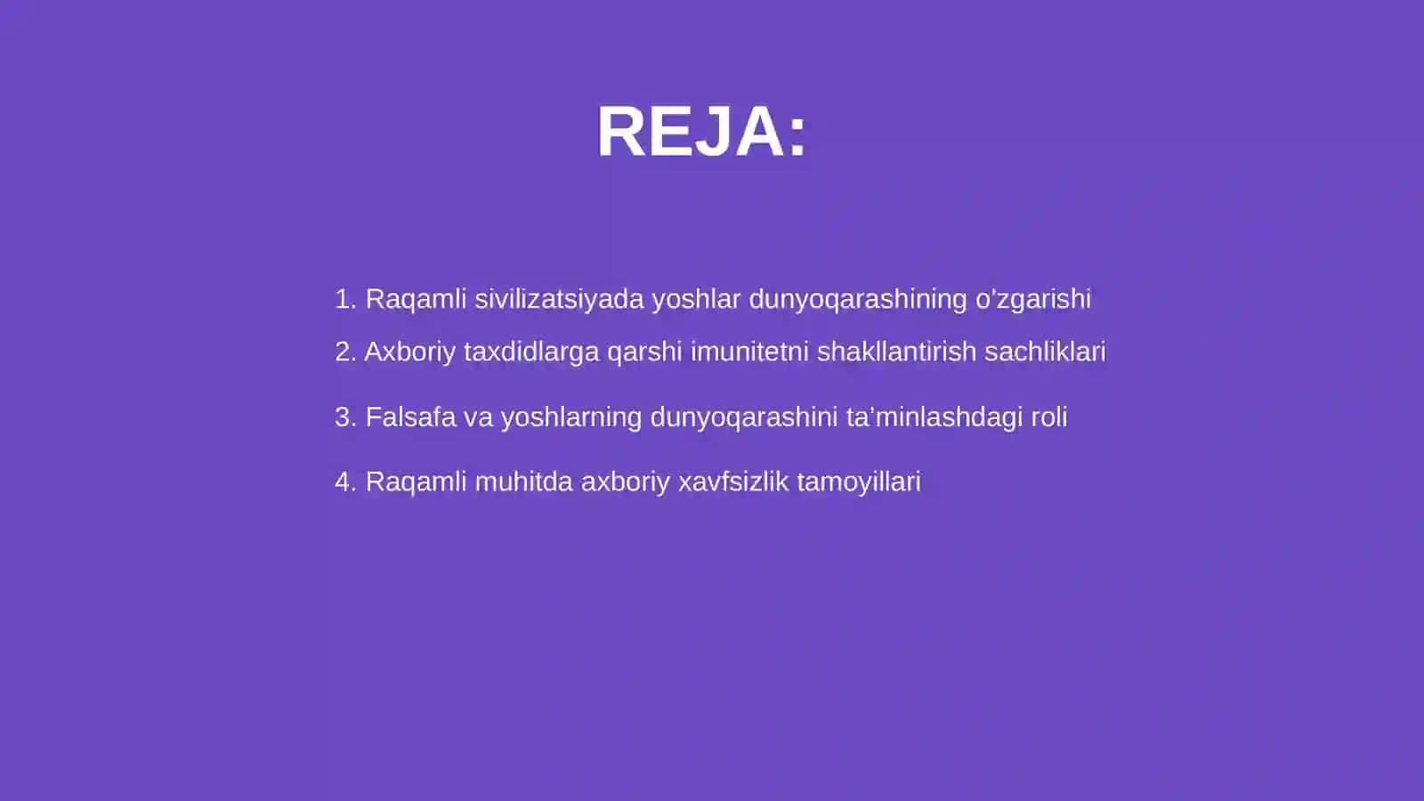 Raqamli sivilizatsiyada yoshlar dunyoqarashining o'zgarishi 2