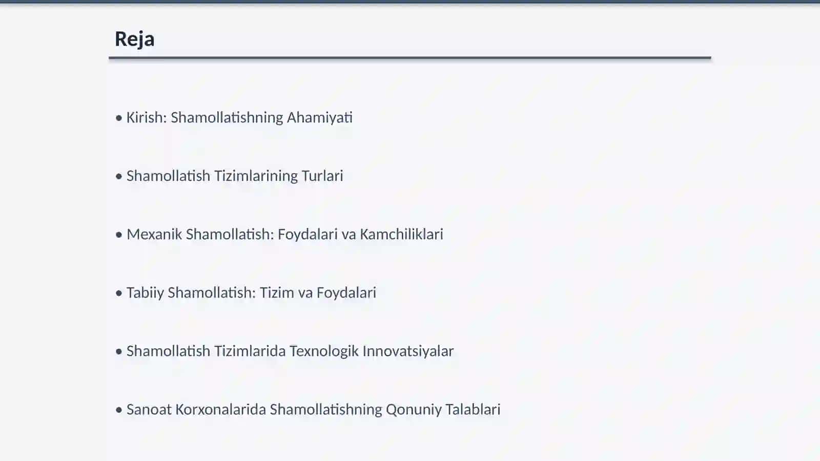 Sanoat Korxonalarini Shamollatish Usullari 2