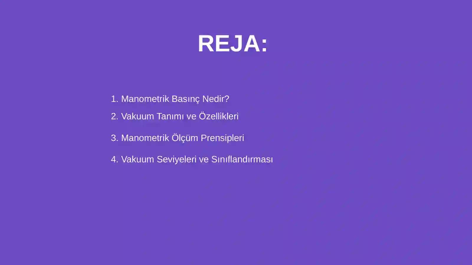 Manometrik bosim, vakuum 2