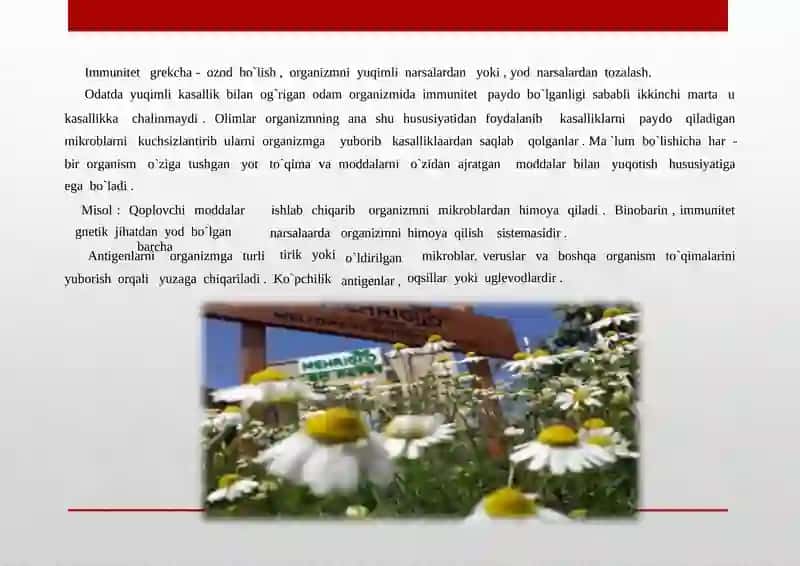 Immuntanqisliklardaopportunistik Infeksiyalar boshqarilishining molekulyar mexanizimi 2