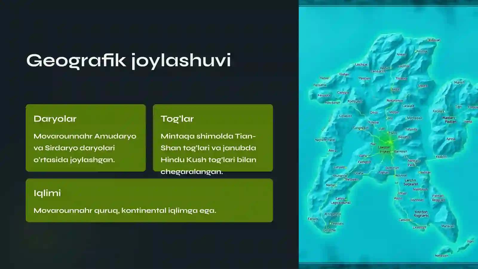 Movarounnahr chig'atoy ulusi mavzusida tayyor taqdimot 2