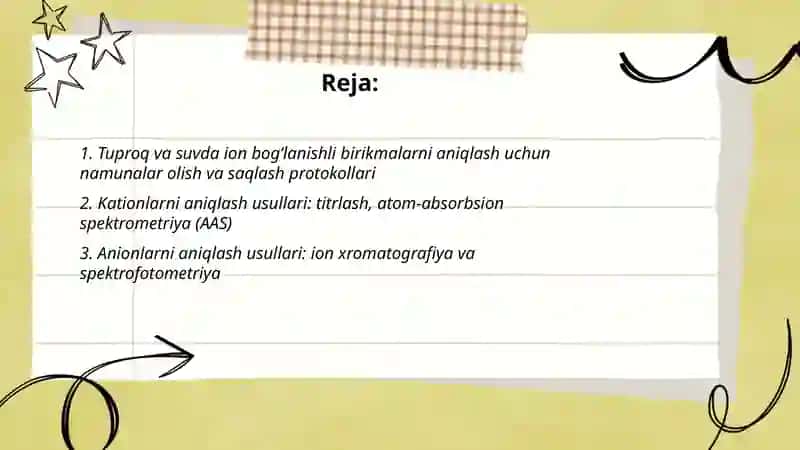 Ion Bogʻlanishli Birikmalar Tozalash Usullari 2