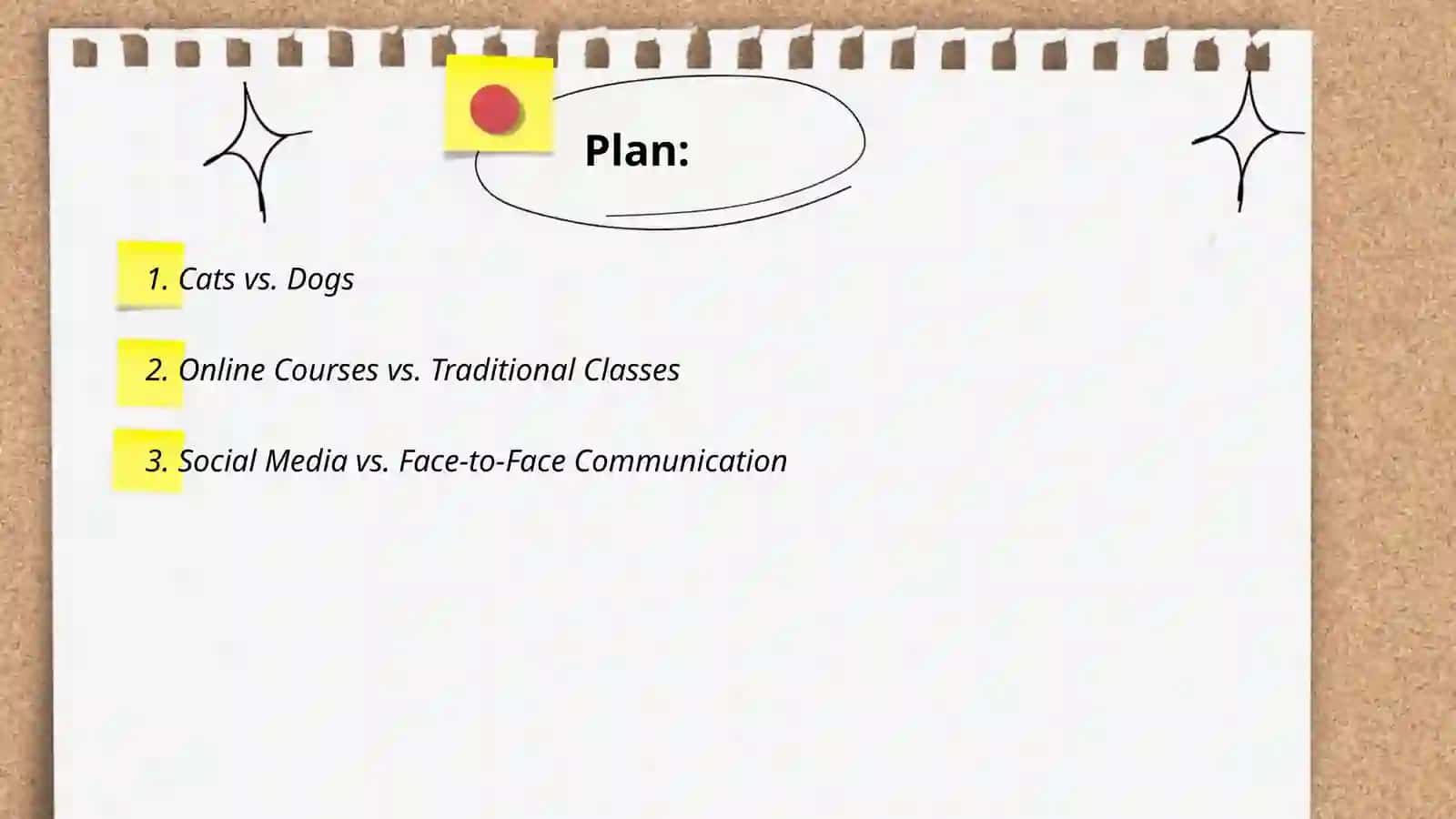 Comparison and contrast paragraphs 2