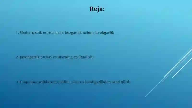 Shaharsozlik normalari buzilganligi uchun javobgarlik 2