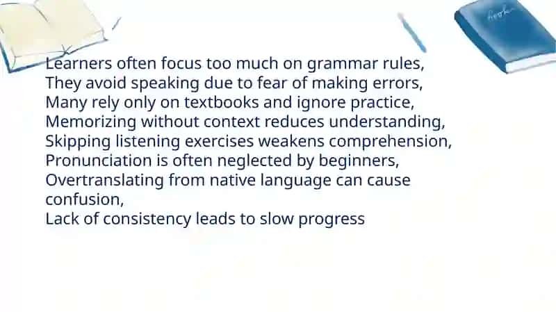 Mistakes in learning foreign languages 2