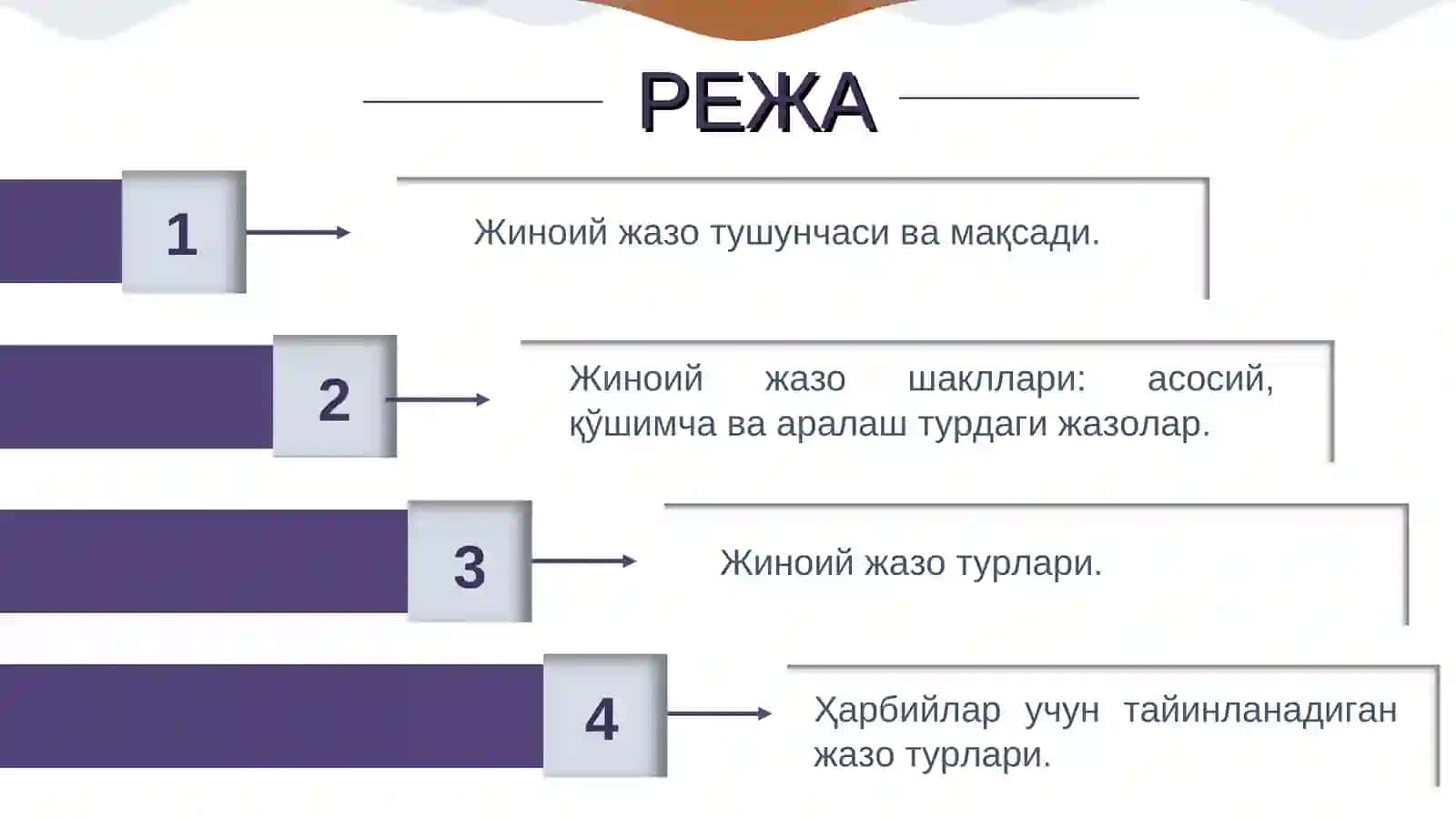 Жиноий жазо тушунчаси ва тизими 2