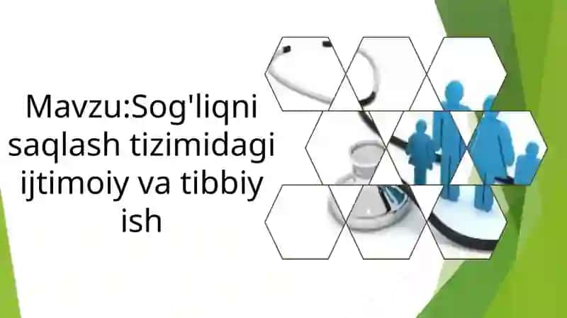 Sog'liqni saqlash tizimi 2