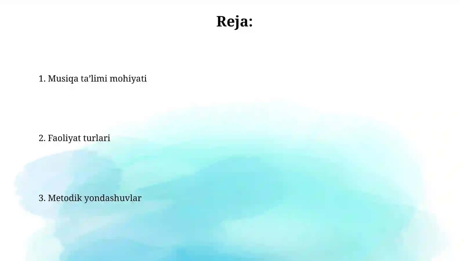 Maktabgacha ta’lim tashkilotlarida musiqa faoliyatlari 2