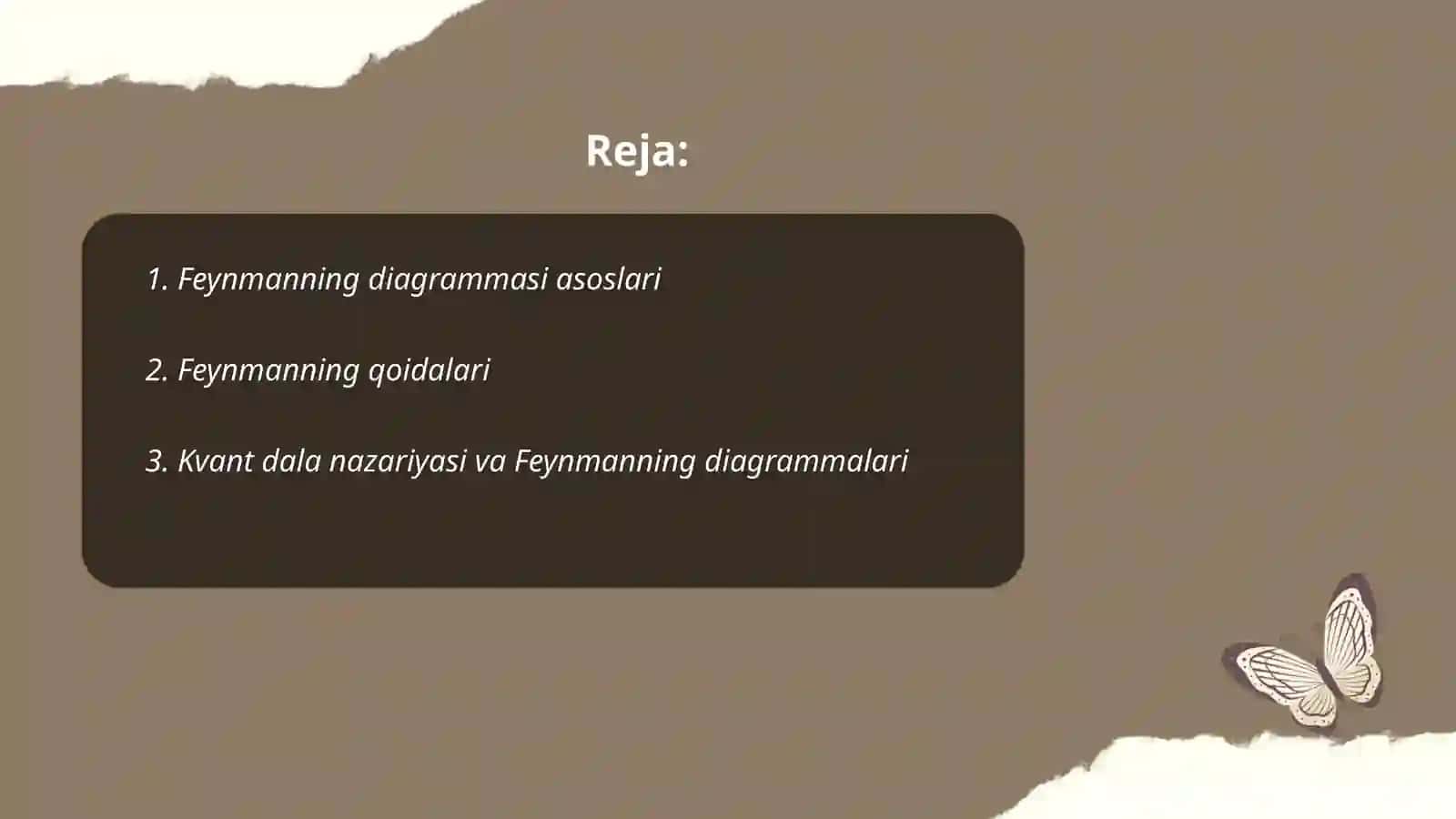 Feynman diagrammalari 2