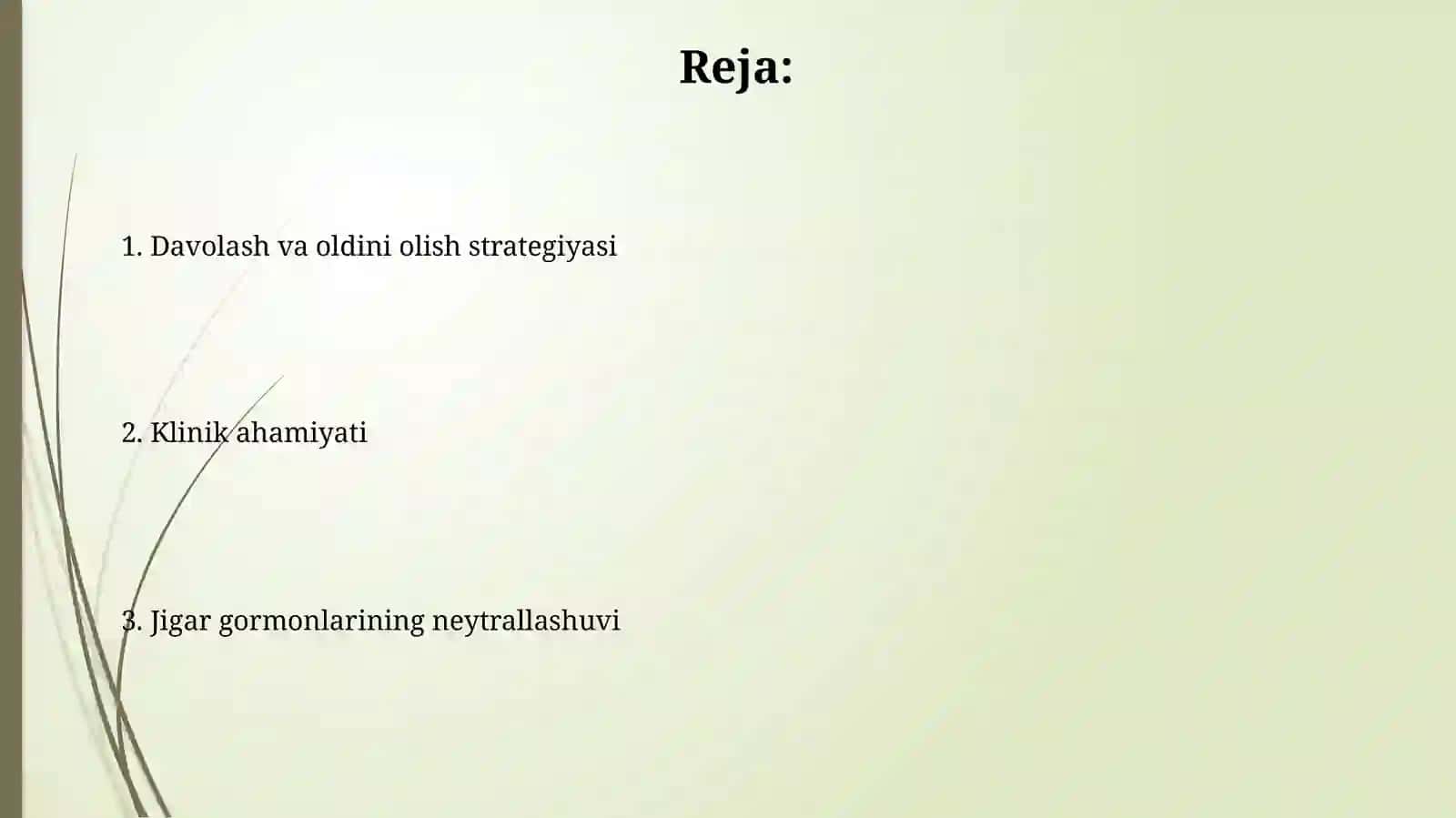 Jigarda gormonlarni zararsizlantirilishi, klinik ahamiyati 2