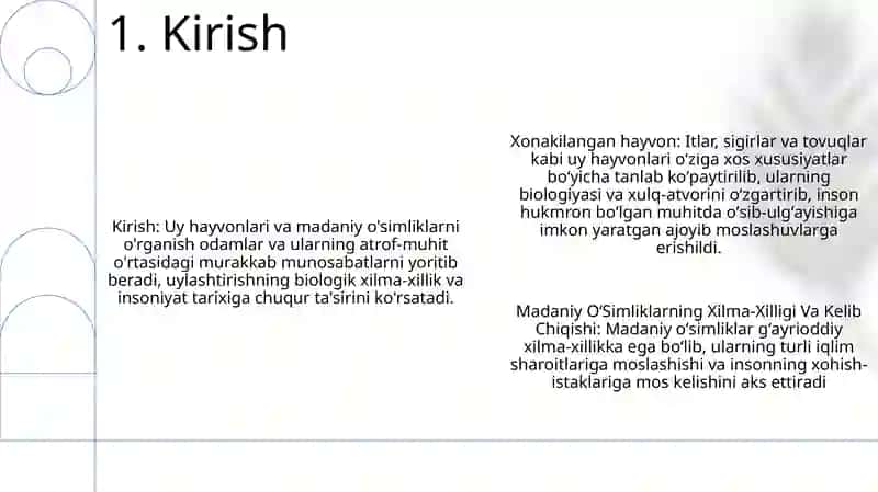 Xonakilashtirilgan Hayvon, Madaniy OʻSimliklarning Xilma-Xilligi Va Kelib Chiqishi 2