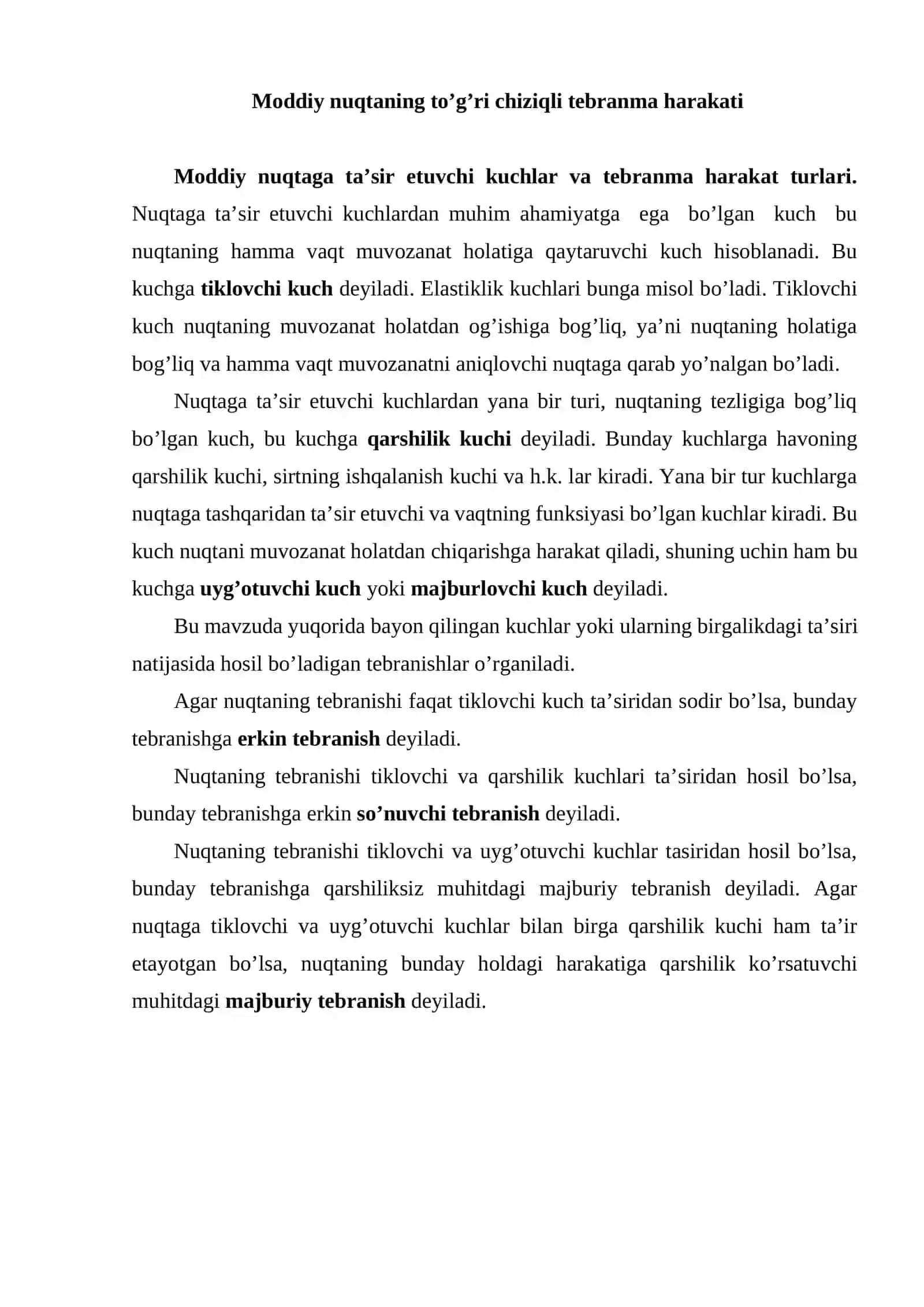 MODDIY NUQTANING TEBRANMA HARAKATI 2