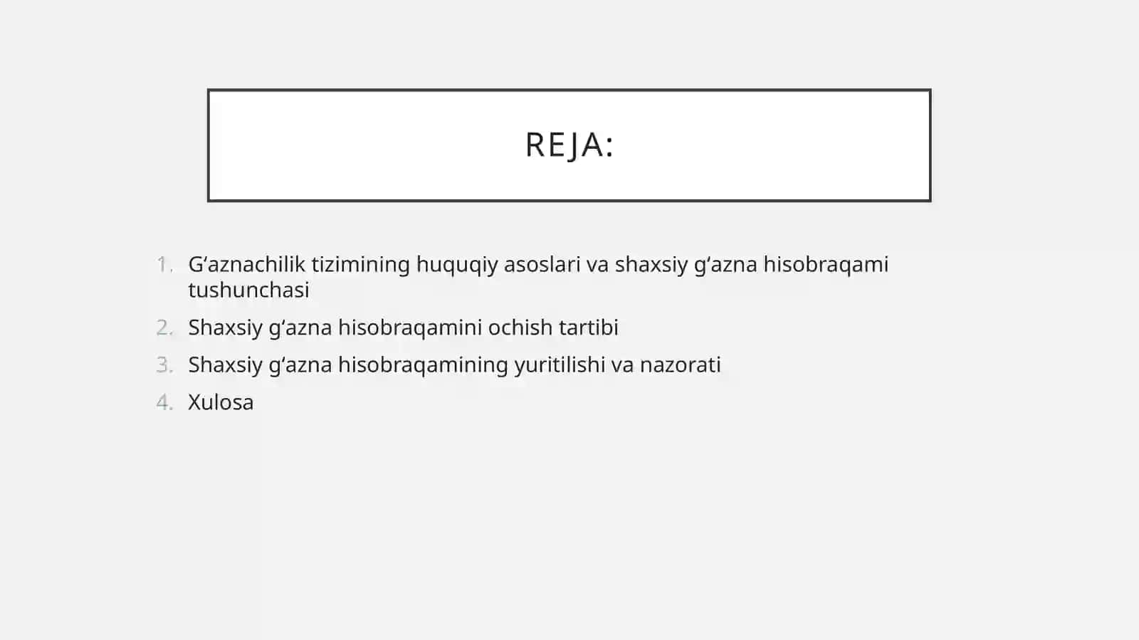 Gaznachilik sharoitida shaxsiy gʻazna hisob raqamlarini yaratish tartibi 2