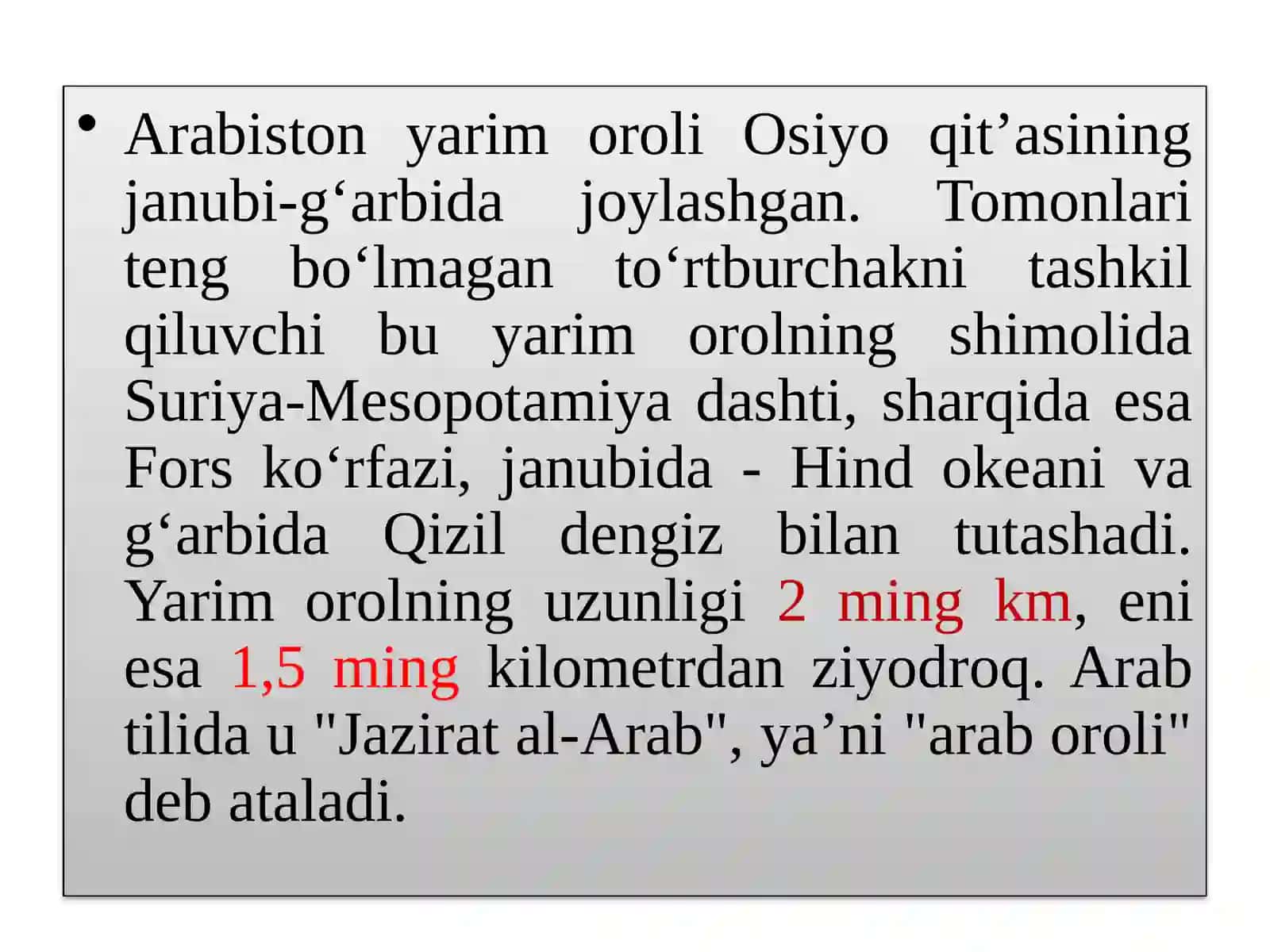 Arab musulmon davlatlarining yuksalishi 2