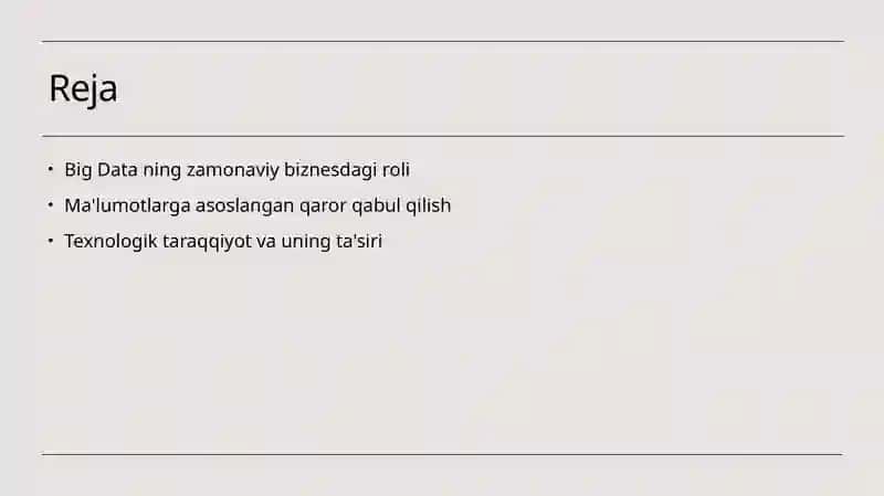 Big Data ning zamonaviy biznesdagi roli 2