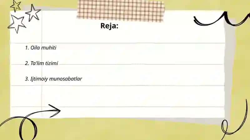 Bolaning psixologik taraqqiyotiga ta'sir qiluvchi omillar 2
