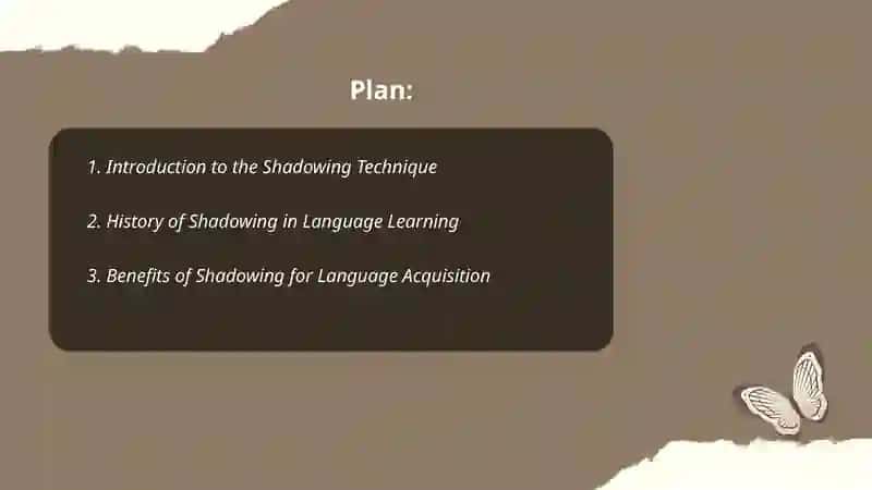 Shadowing technique 2