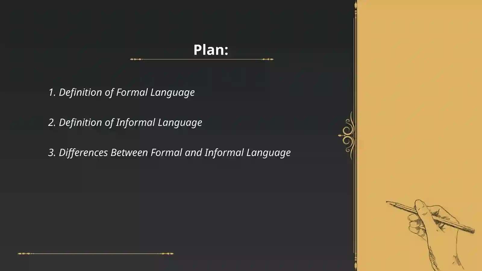 Formal and informal language 2
