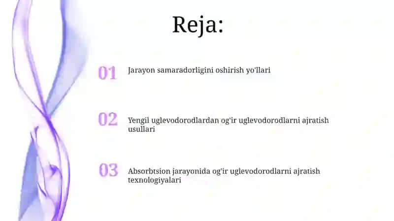 Og'ir uglevodorodlarni ajratish texnologiyalari 2