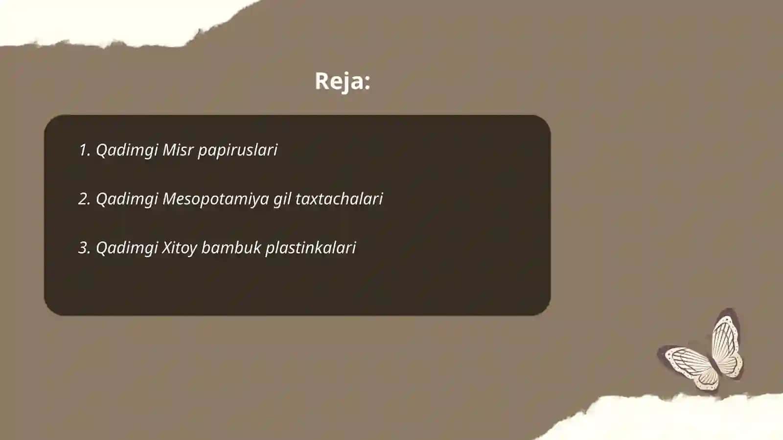Qadimgi Misr papiruslari 2